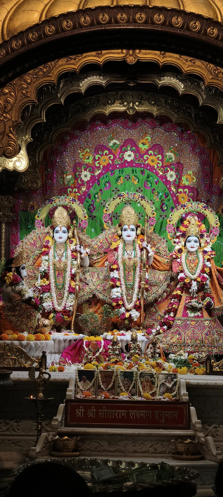 Sri Sri Sita Rama Lakshman Hanuman darshan